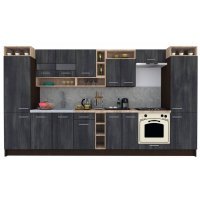Bucatarie COSSY NEW 360 Wenge / Decor 8509